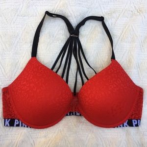 PINK by VS. Push-Up, Lace Bra, Front Clip Bra. 36D